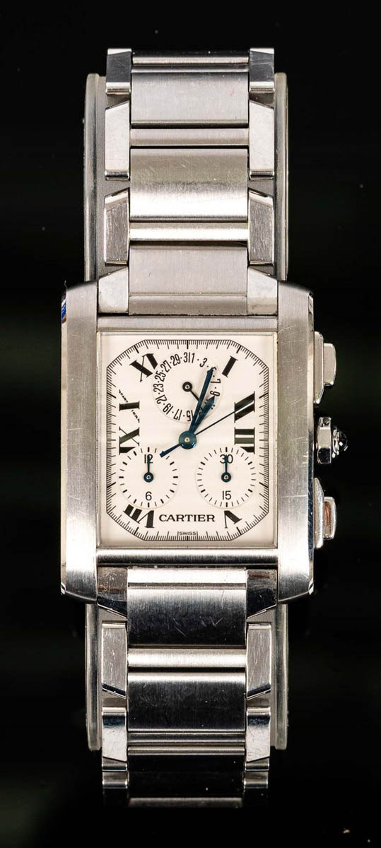 Großer Aschenbecher in massiv Silber 835 mit alter Silbermünze von 1871 -  diamond watch company